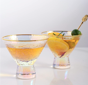 Verre à cocktail sans pied à base lourde, en cristal sans plomb, vente en gros, fournitures pour restaurants - Product Image 1