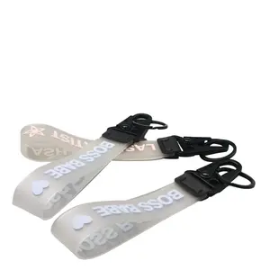 الصين الصانع 3D شعار المطبوعة التسامي PVC الحبل متعددة أداة الشخصية مخصص سلسلة مفاتيح مطاطية