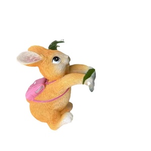 Đồ trang trí động vật dễ thương, & điêu khắc treo tường Thỏ Nhỏ & vườn ngoài trời & Leo Sân & trang trí cây cho quà tặng - Product Image 1