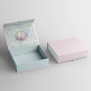Caja de Regalo de Lujo con Logotipo Impreso Personalizado, Embalaje de Cartón Rígido con Cierre Magnético - Product Image 1