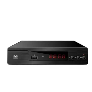 解码器电视接收1080P H.265 H.264全高清DVB-T2机顶盒DVB T2电视接收器调谐器机顶盒