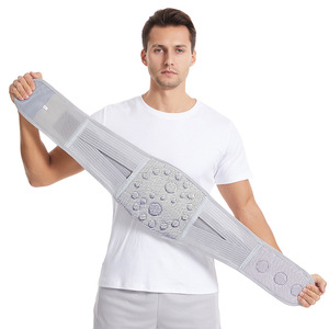 Ceinture de soutien lombaire Bagua, réglable, respirante, avec plaques en acier, pour le fitness et l'exercice, taille adulte, taille unique - Product Image 1