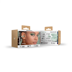 Auriculares Open-Ear StreetPods para 5.4 / Diseño de pendiente curvo / 20h / Audio direccional / LED / Control táctil / Alta calidad - Product Image 6