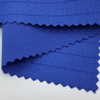 Tela Elástica Antiestática Impermeable y Transpirable, 88% Poliéster, 12% Elastano, para Prendas de Niñas