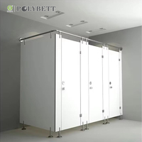 Panneau stratifié phénolique HPL brillant imperméable de 6 mm à prix compétitif pour cloisons de toilettes de salle de bain