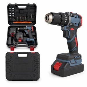 Oferta <span class=keywords><strong>de</strong></span> lanzamiento: Taladro atornillador sin escobillas <span class=keywords><strong>de</strong></span> 21V con 2 baterías, cargador y estuche <span class=keywords><strong>de</strong></span> transporte para trabajos en armarios. - Product Image 1