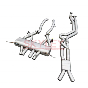 Para BMW S58 3.0T G80 G81 G82 G83 G87 M2 M3 M4 <span class=keywords><strong>2021</strong></span>+ Sistema de escape Catback con válvula de salida central y silenciador trasero con tubo en Z impreso en 3D - Product Image 2