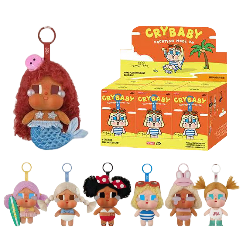 CRYBABY Mode Vacances sur Série Vinyle Peluche Pendentif Boîte Surprise P