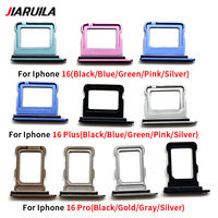 Bandeja para Doble Tarjeta SIM para iPhone 17 16 16E 15 14 Plus 13 12 Mini 11 Pro X XR XS Max Soporte Adaptador de Tarjeta Sim Repuestos al por Mayor