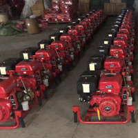Mobile Équipement de Lutte Contre L'incendie 6.8KW 13 Cheval Puissance Pompe À Incendie Lutte Contre L'incendie Pompe Pompe À Eau