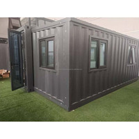 Maison préfabriquée pliable de 30 pieds à double aile extensible pour la vie en famille
