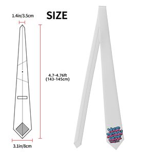 <span class=keywords><strong>Cravatte</strong></span> in Seta da Uomo Personalizzate di Alta Qualità con Stampa del Segno Shaka, Abbinabili a Completi, alla Moda, Stampa su Richiesta per Feste - Product Image 6