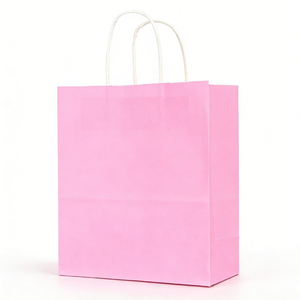 Bolsas de Papel Kraft Impresas con Logotipo Personalizado para Compras en Tiendas Minoristas, Bolsa de Papel Kraft para Marca - Product Image 3