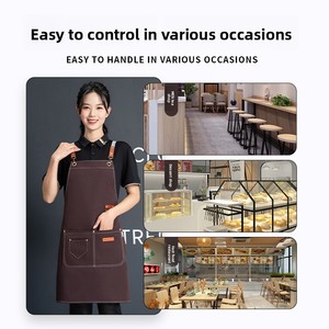Delantal de Cocina Profesional <span class=keywords><strong>para</strong></span> Hotel y Restaurante, Diseñado <span class=keywords><strong>para</strong></span> el Personal de Servicio de Hostelería, Uso Diario - Product Image 4