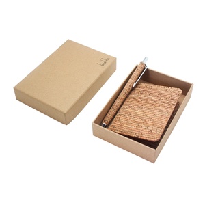 Boshiho Vegan Cork Gift Set for Cork <b>Card</b> <b>Holder</b> and Cork Pen case Eco-friendly Gift Set - Product Image 6