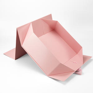 Customizable OEM Exquisite Foldable High-end Eco-friendly Gift <b>Boxes</b> with Matt Lamination and Embossing - Product Image 1