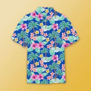 Custom Designed <b>Men's</b> Casual Golf T-Shirts Quick Drying Breathable Printed Pattern Moisture Wicking <b>Black</b> Tipped for Collared - Product Image 4