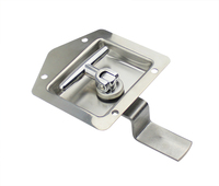 SK1-0830-SN04 Serrure de panneau à levier en T en acier inoxydable, verrou de benne de camion, serrure de voiture pliable, usine chinoise