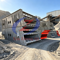 Machine de séparation vibrante industrielle pour le criblage du sable de carrière et des matériaux en vrac dans l'exploitation minière