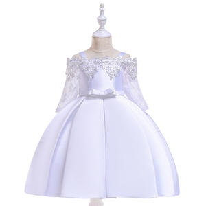 Vestido de Noche de Un Solo Hombro para Niñas, Vestido de Princesa para Cumpleaños, Vestido de Dama de Honor con Falda Tutú, Disfraz Infantil - Product Image 4