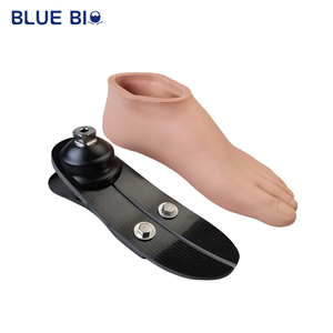 Membres artificiels orthopédiques orthopédiques d'amputation de jambe inférieure de haute qualité 22-27 cm pied prothétique en Fiber de carbone de cheville basse - Product Image 1
