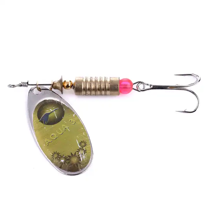 newup spinner fishing lure baits metal
