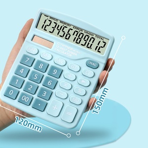 Calculadora de contabilidad financiera de escritorio de 12 dígitos Funcional estándar con <span class=keywords><strong>impuestos</strong></span> Precio al por mayor Hecho de plástico - Product Image 3