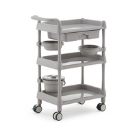 Chariot de Salon de Beauté à Roulettes – Mobilier pour Salon de Coiffure et Esthétique – Étagère à Outils