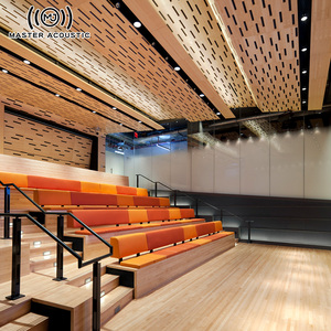 MASTER studio di registrazione acustica in legno pannelli fonoassorbenti per cinema assorbiti acusticamente intagliati - Product Image 6