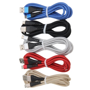 Cable de Datos de <span class=keywords><strong>Carga</strong></span> USB de Nailon de 3 m <span class=keywords><strong>para</strong></span> <span class=keywords><strong>iPhone</strong></span> 14 13 12 11 <span class=keywords><strong>XS</strong></span> <span class=keywords><strong>Max</strong></span> X XR 8 7 6 iPad, Cable USB de <span class=keywords><strong>Carga</strong></span> Rápida - Product Image 1