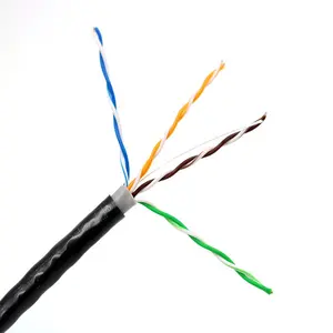 1000米Utp多核24 Awg 26 Awg 305米铜4 Prs Utp Cca Cavo Lan 5e/6/6a 5e类电缆utp lan 5e类线轴