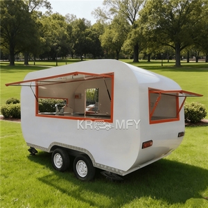 Camión de Comida Móvil, Carrito de Comida Callejera, Camión de Helados y Café, Remolque de Cocina - Product Image 2