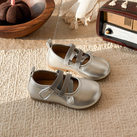 Chaussures simples pour filles printemps-été, avec nœud, antidérapantes, style Mary Jane
