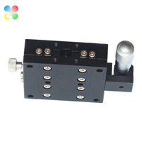Plateforme de positionnement linéaire manuelle en aluminium C&K JCX-60-20H 60 mm axe X, table de micro-mesure pour laser diode