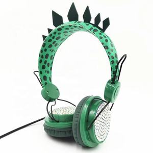 سد العجز في سماعات ث/هيئة التصنيع العسكري 3.5 مللي متر جاك قابل للتعديل عقال خالية من التشابك الحبل على الأذن السلكية ديناصور سماعات للأطفال الأولاد - Product Image 6