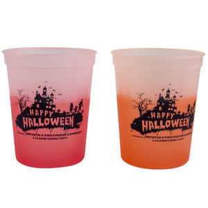 Özel Logo ile içme için yüksek kalite özel promosyon çevre dostu plastik stadyum ruh renk fincan - Product Image 4