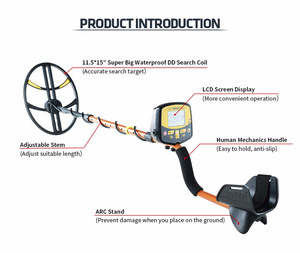 Rilevatore di Metalli Professionale ad Alta Sensibilità Discover <span class=keywords><strong>Pro</strong></span> Come il Miglior Dispositivo per la Ricerca dell'Oro - Product Image 3