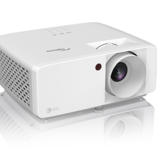 Optoma ZH450 4K DLP Laser Projector Full HD 1920x1080p 4000 Lumens 200-Inch Level 1 Energy Efficiency 3D Ready Portable 3-Year