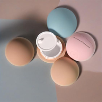 Pot vide en PP de 20 g pour crème visage et baume à lèvres, avec couvercles faciles à ouvrir, capacité personnalisable, certifié sans BPA, pour cosmétiques et faux cils