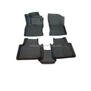พรมปูพื้นรถยนต์ 3 มิติ TPE รุ่นดีลักซ์ ปี 2025 ยึดเกาะพื้นได้ดี ขายดี สำหรับรถยนต์ <span class=keywords><strong>JETTA</strong></span> ปี 2019-2020 - Product Image 1