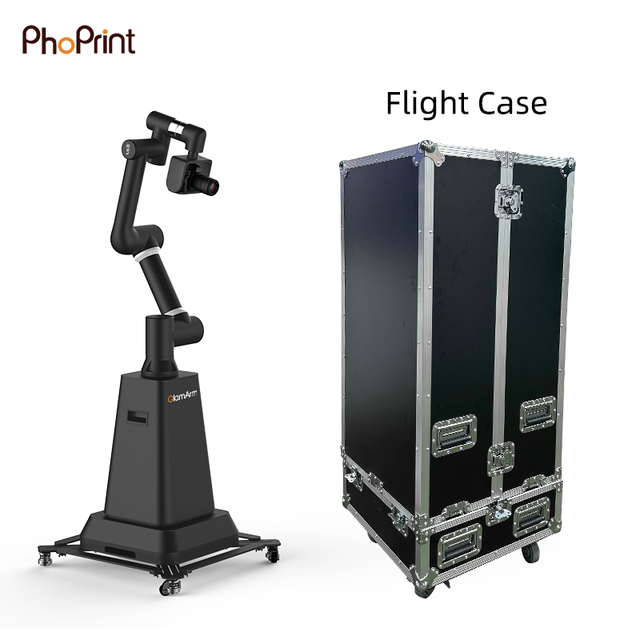 Phoprint Photographic Automated Magic Glambot Camera Motion Control Robot Arm Photobooth Glambot Photo Booth Machine