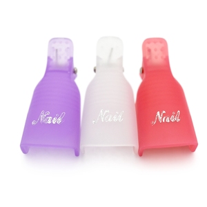 10 pièces de clips en plastique pour retirer le vernis gel, pour les doigts, outil de manucure pour salon, pour le retrait de l'acrylique - Product Image 1