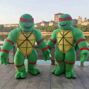 Disfraz Inflable de Guerrero <span class=keywords><strong>Ninja</strong></span> Adolescente; Traje de Mascota de Dibujos Animados de Tortuga; Disfraz Universal Personalizable para Adultos - Product Image 3