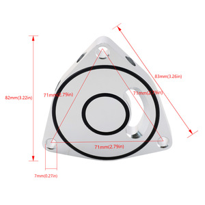 ปะเก็นวาล์ว Honda Civic BOV รุ่น RVC005 สีแดง สำหรับ 1.5T Coupe ปี 2015-2021 อะไหล่แต่งอัพเกรด - Product Image 4