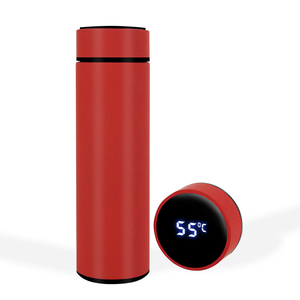 Factory Custom 500ML Gift Promotion 304 Stainless Steel Insulated Vacuum Bottle Flask With LED Temperature Display - Product Image 5