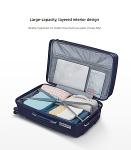 Set <span class=keywords><strong>Valigie</strong></span> da Viaggio PP Nuove 2026 con Lucchetto a Combinazione, 3 Pezzi (20, 24, 28 Pollici), Ruote Silenziose e Resistenti, Ideali per Viaggi di Nozze e Familiari - Product Image 5