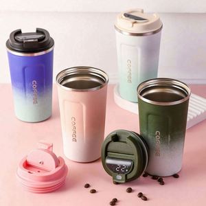 Gobelet isotherme à double paroi avec logo personnalisé, tasses à café réutilisables, tasse à café réutilisable en acier inoxydable avec filtre - Product Image 6