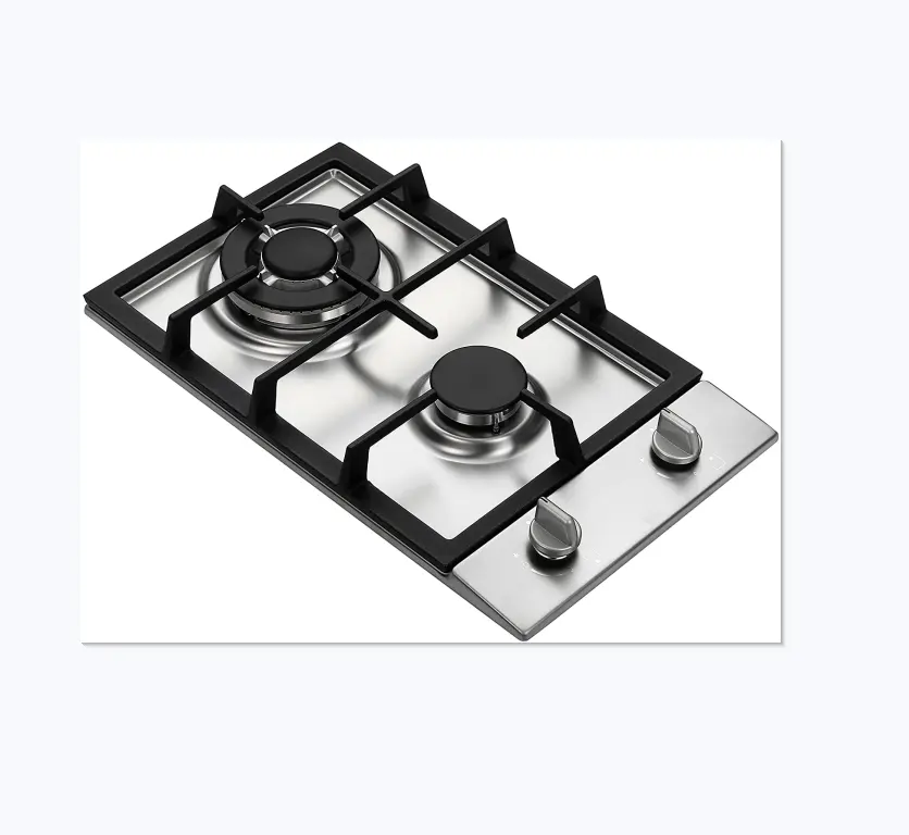 Estufa Cuisiniere เตาแก๊ส Gaz Electrique Cooktop A,เตาแก๊สไฟฟ้า Gaz 2เตาก๊าซหุงต้ม