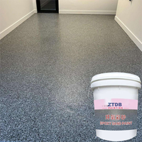 UV cat dinding poliuretan Resin, lapisan cair Titanium dioksida marmer epoksi warna cat pasir untuk cat pelapis Dinding