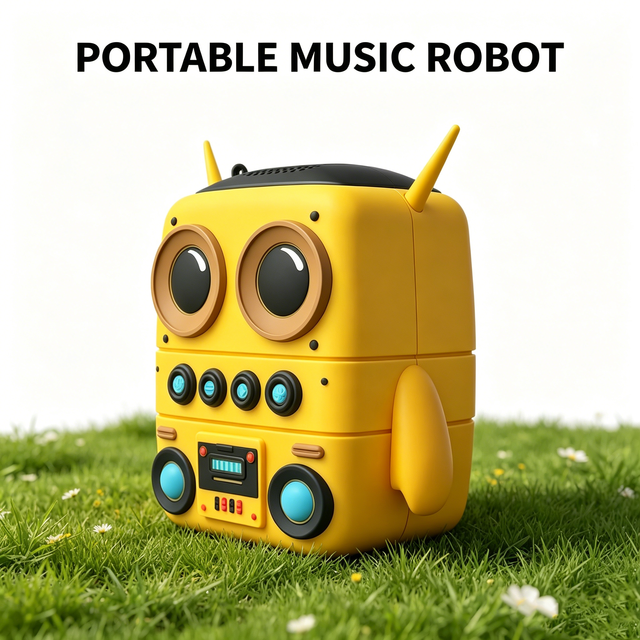 IPX Waterproof Compact Device for Gift & Outdoor Use Cute Owl Bluetooth Speaker